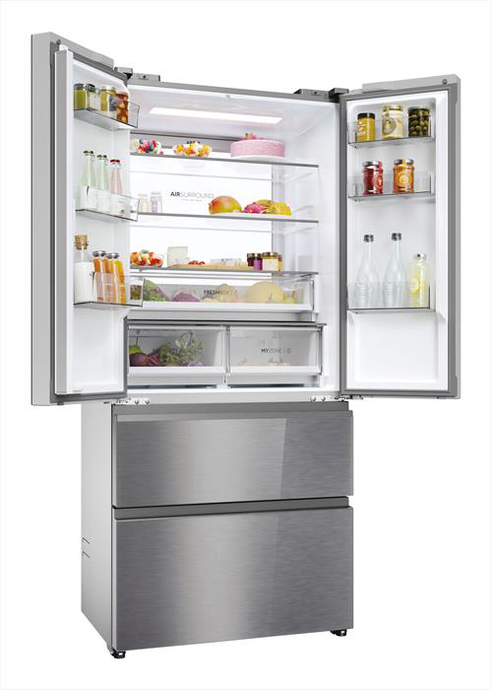 Immagine del prodotto HAIER - Frigorifero 4 porte HFR7819ENGC-Stainless steel