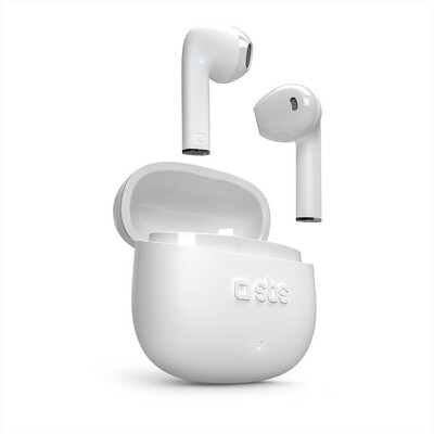 SBS - Auricolare bluetooth TEEARTWSCOLW-Bianco