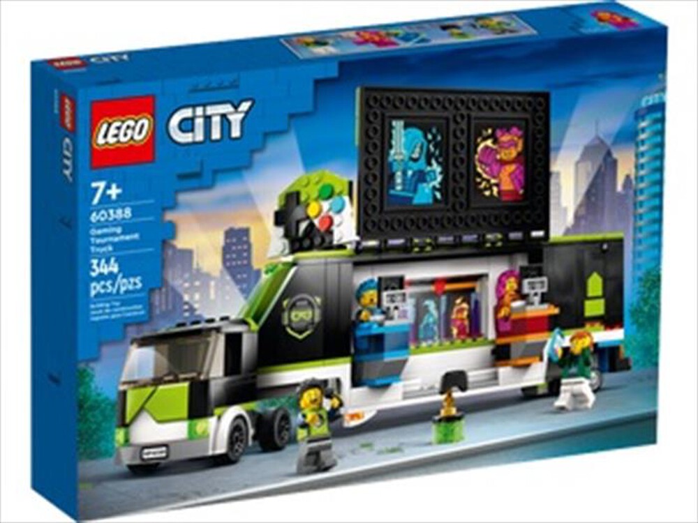 "LEGO - CITY CAMION DEI TORNEI DI GIOCO - 60388-Multicolore"