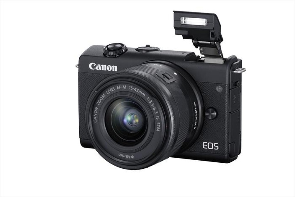 "CANON - EOS M200 BLACK + EF-M 15-45 MM-Black"