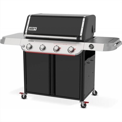WEBER - Barbecue a 4 bruciatori GENESIS E-425-Nero / Alluminio