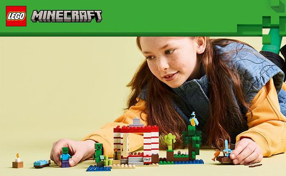 "LEGO - MINECRAFT Casa nella giungla esplosiva - 21275"