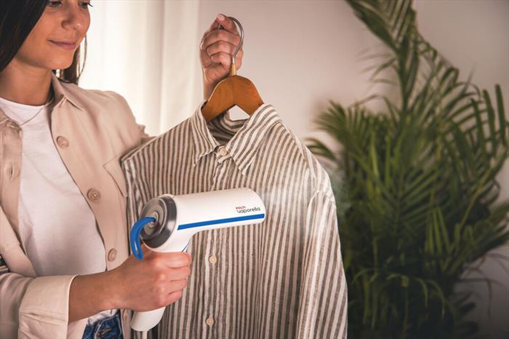 Immagine del prodotto POLTI - VAPORELLA VERTICAL STYLER GSM50B-Bianco/blu