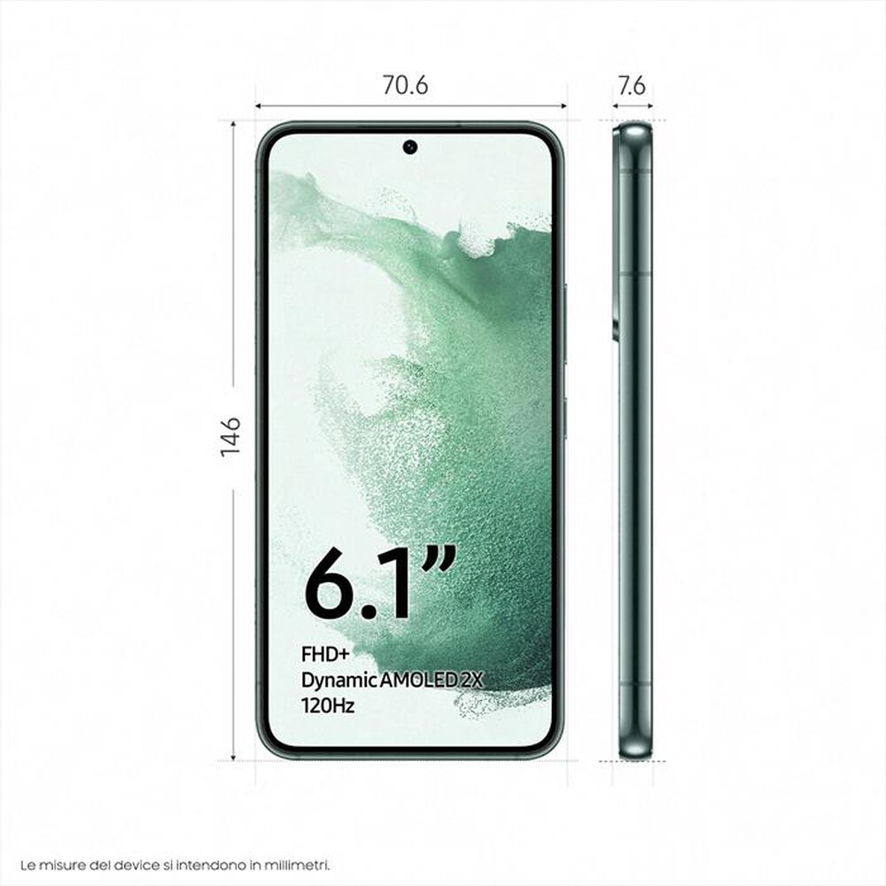 "SAMSUNG - GALAXY S22 128GB-Green"