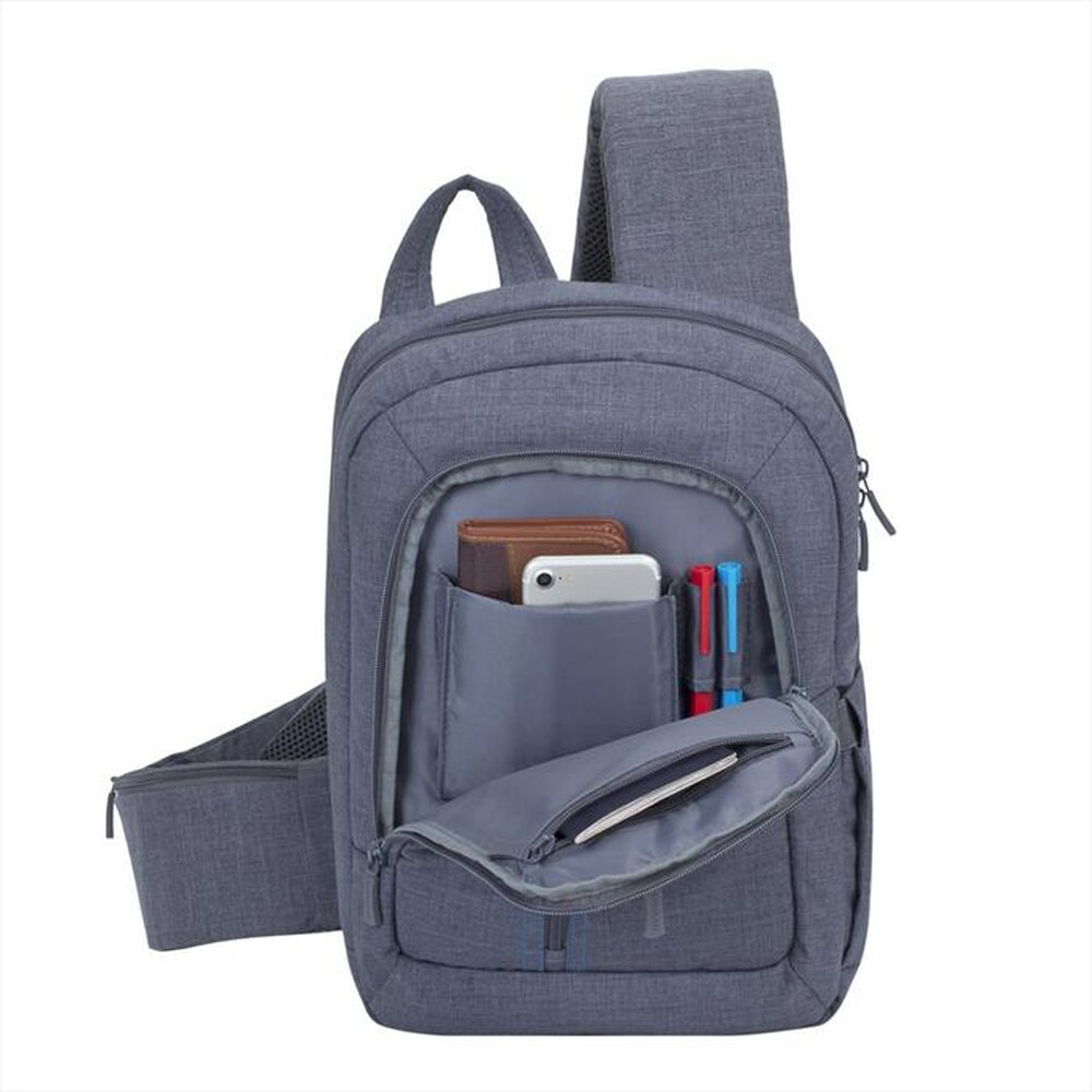 Immagine del prodotto RIVACASE - 7529 ZAINO MONOSPALLA PER NOTEBOOK DA 13,3"-Grigio