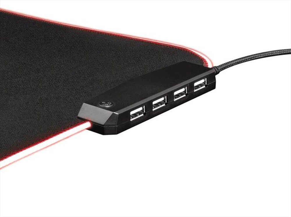 "TRUST - GXT765 GLIDE FLEX RGB MOUSEPAD-Black RGB"