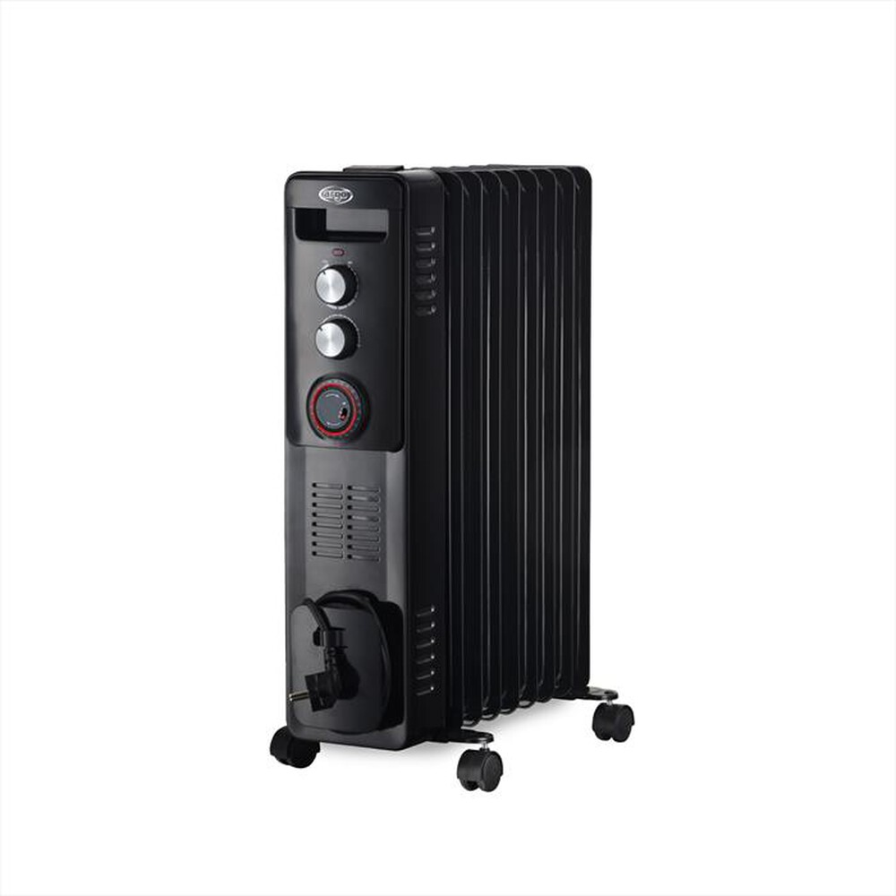 "ARGO - Radiatore a olio WARM BLACK TT 9-Nero"