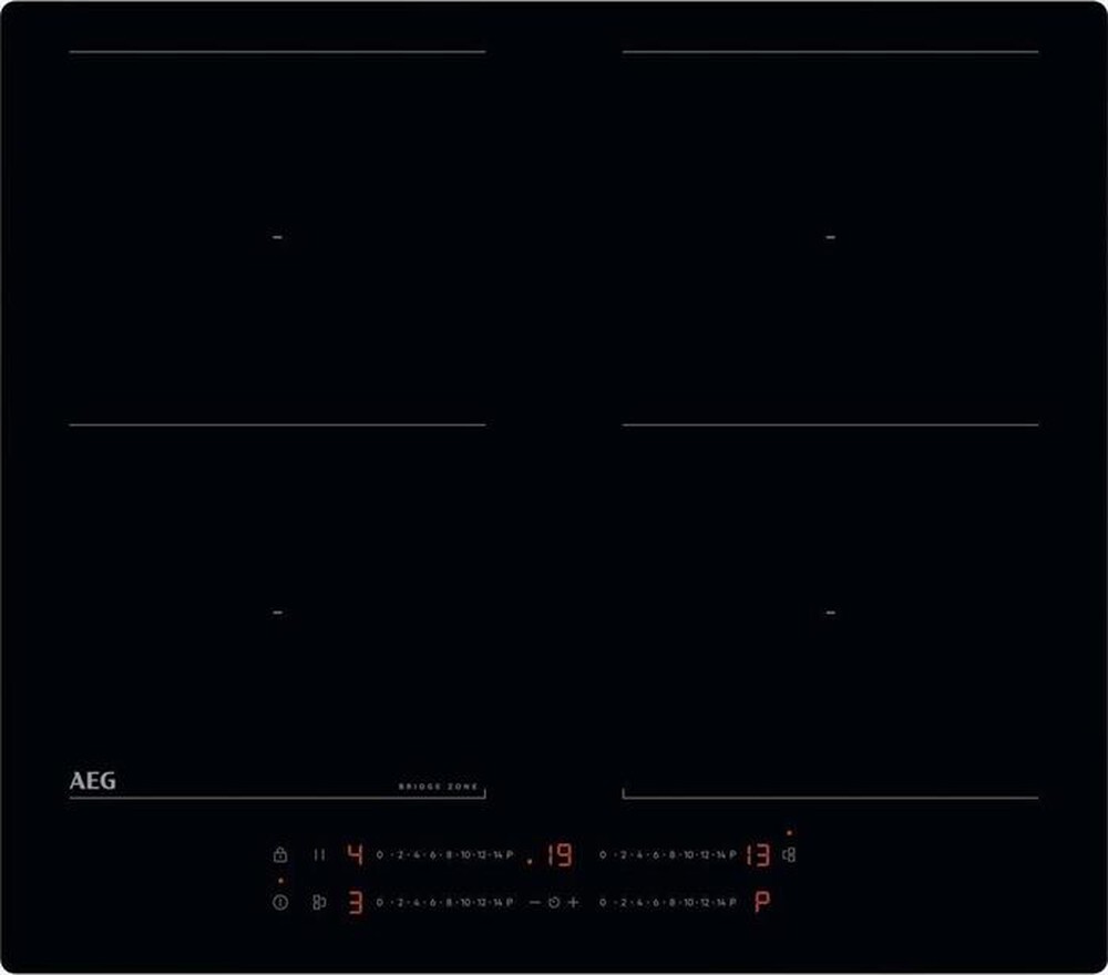 AEG - Piano cottura elettrico TO64IM0BIB 58 cm-Nero