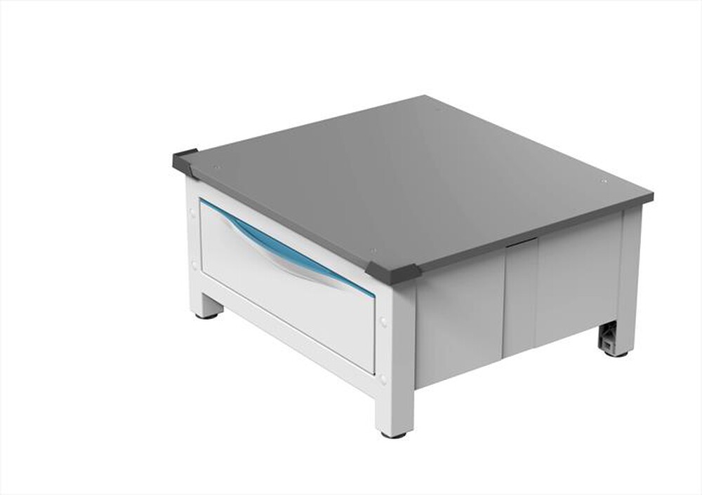 Immagine del prodotto MELICONI - BASE SPACE EXTRA-Struttura bianca, ripiano grig