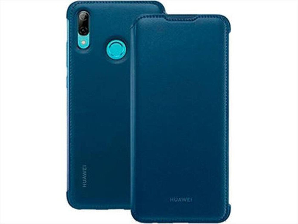 "HUAWEI - P SMART+ 2019 WALLET COVER-Blu"