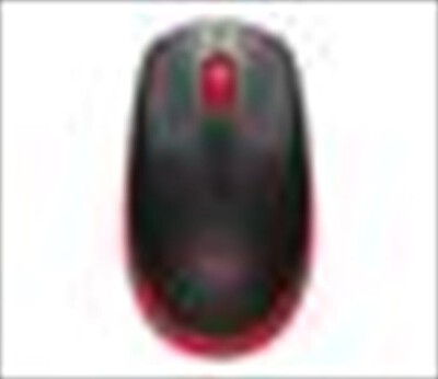 LOGITECH - M190 Full-size wireless mouse - RED - EMEA-Nero/Rosso,  LOGITECH - M190 Full-size wireless mouse - RED - EMEA-Nero/Rosso