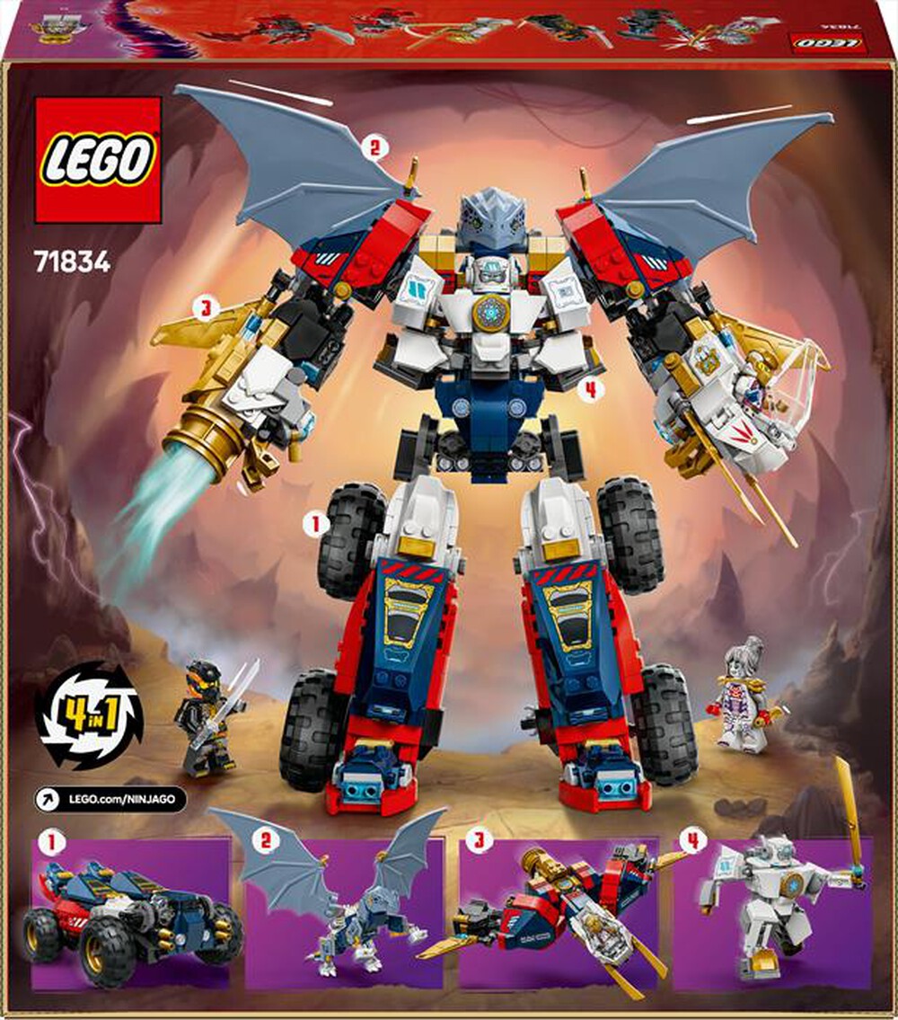 Immagine del prodotto LEGO - NINJAGO Mech Ultra Combinatore di Zane 71834