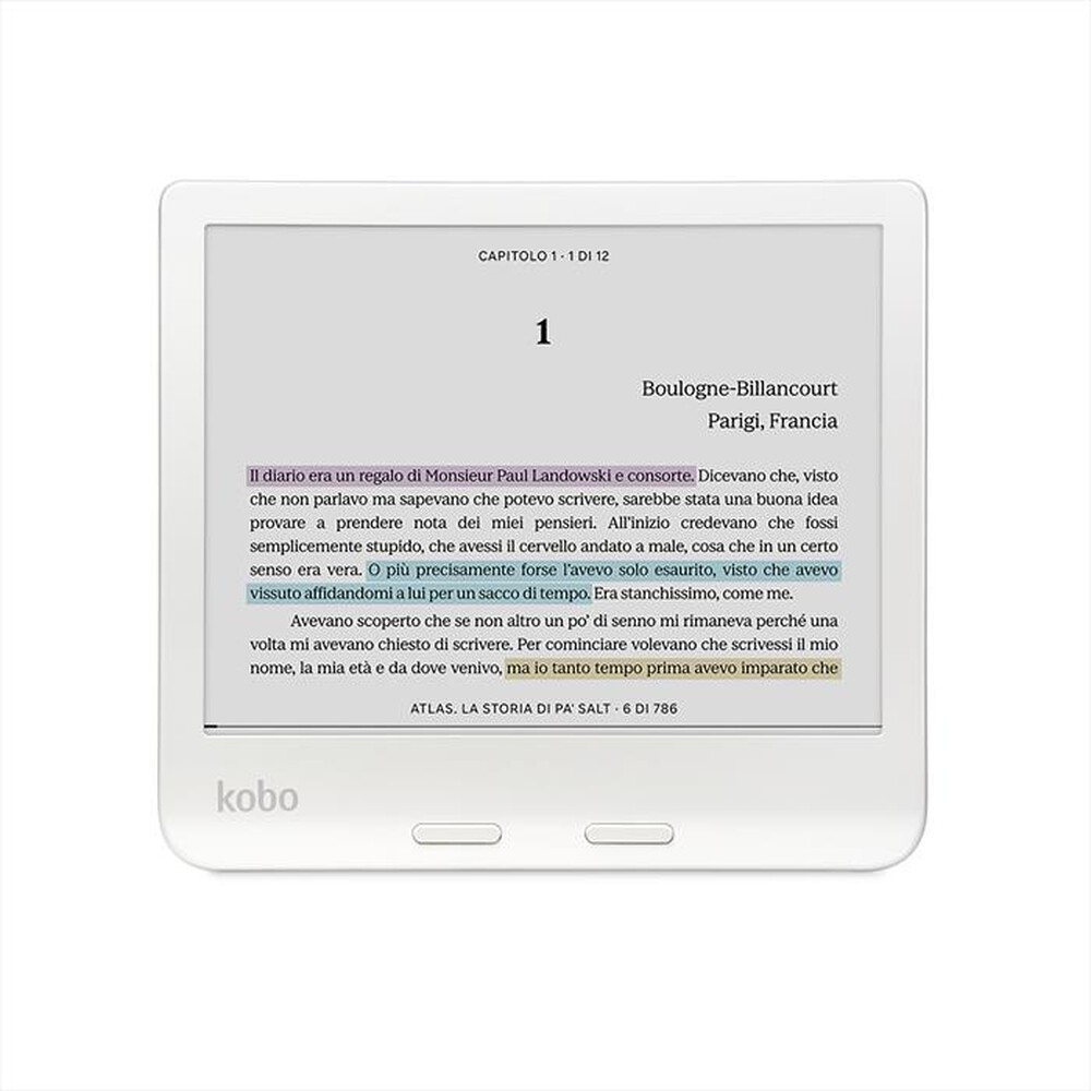 "KOBO - LIBRA COLOUR-Bianco"