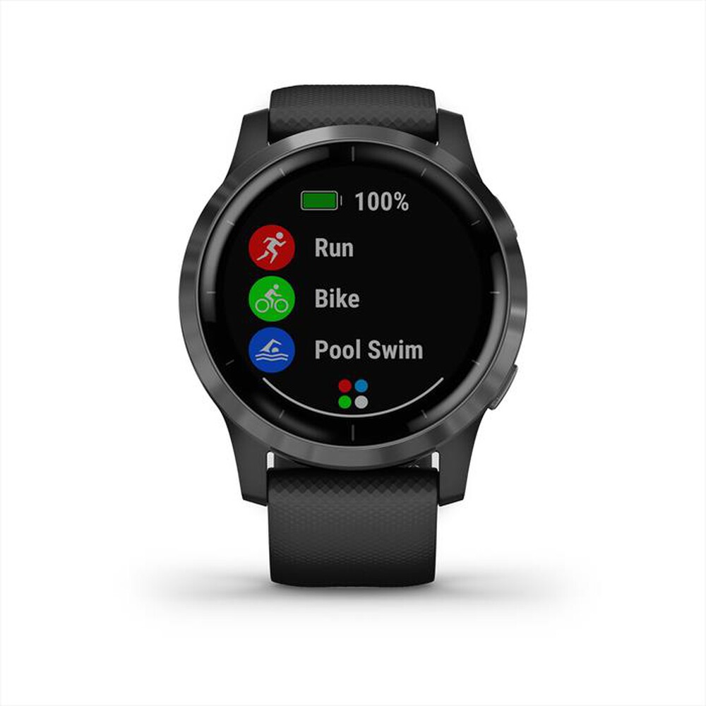 "GARMIN - Smart Watch VIVOACTIVE 4-Black/Slate"