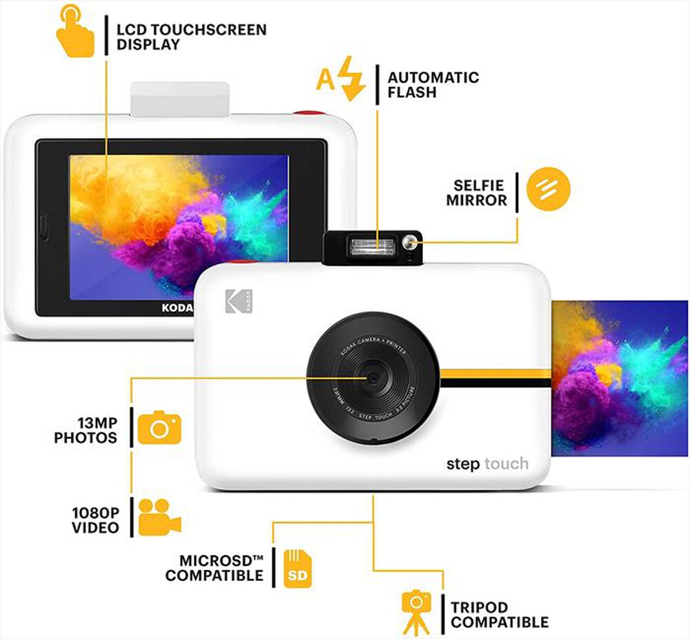 "KODAK - STEP Touch-Bianco"