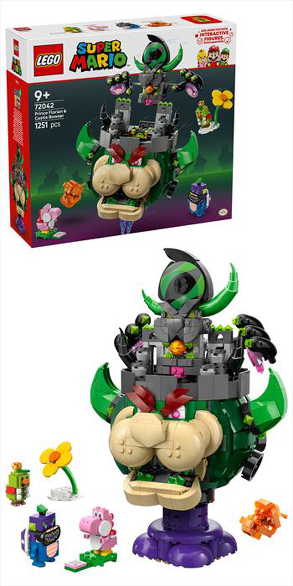Immagine del prodotto LEGO - 72042 PRINCIPE FLORIAN E BOWSER CASTELLO-,