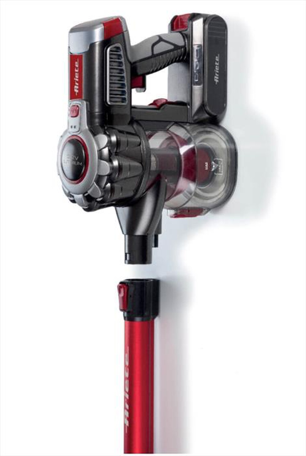 "ARIETE - 2757 22v Lithium Scopa Elettrica Cordless-rosso"