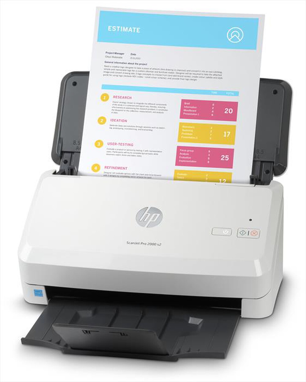 Immagine del prodotto HP - Scanner SCANJET PRO 2000 S2-Bianca