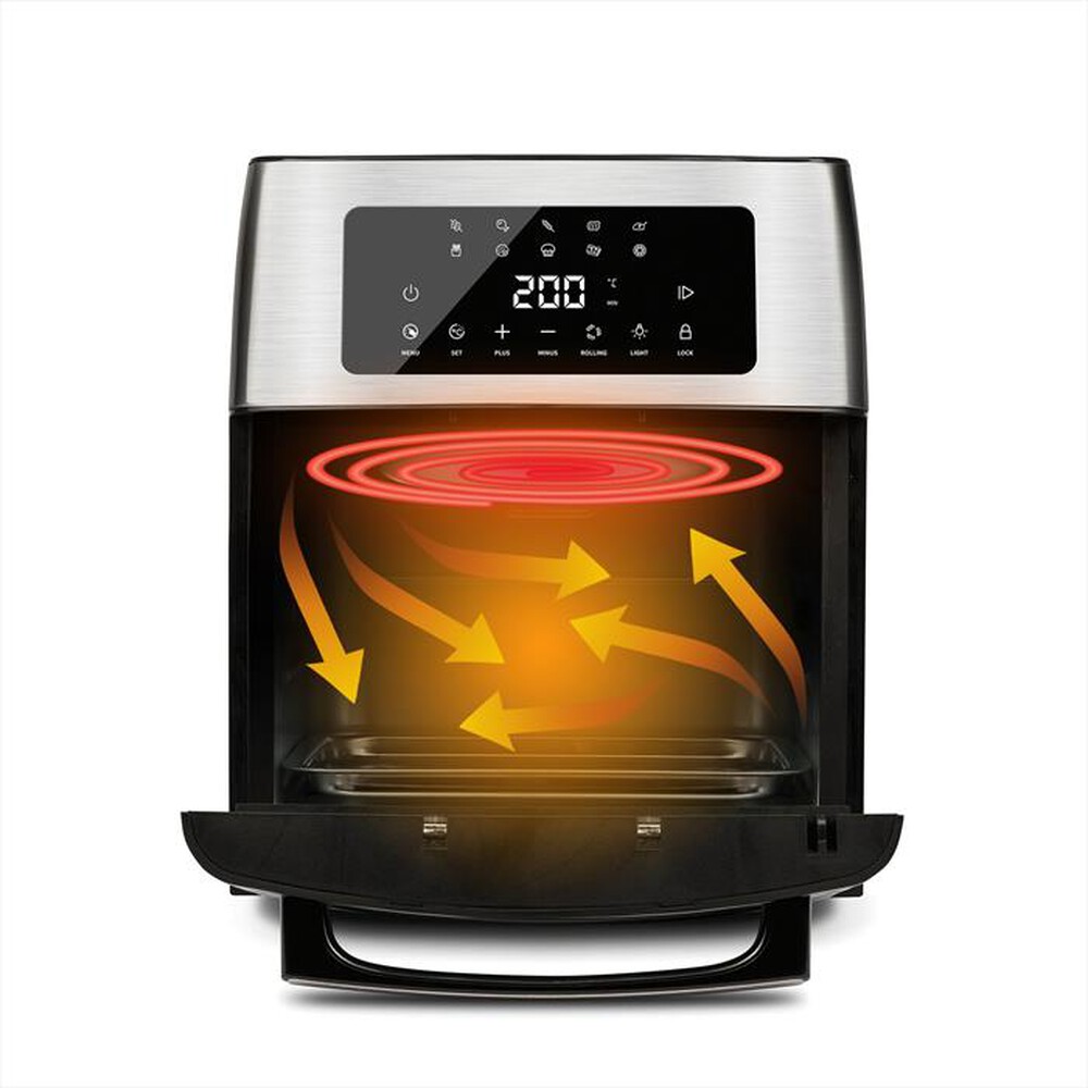 Immagine del prodotto G3FERRARI - Friggitrice ad aria G10182-Silver / Nero