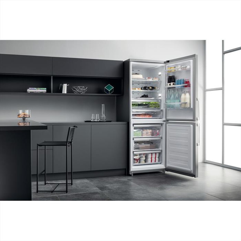 "HOTPOINT ARISTON - Frigorifero combinato HA70BE 72 X Classe E"