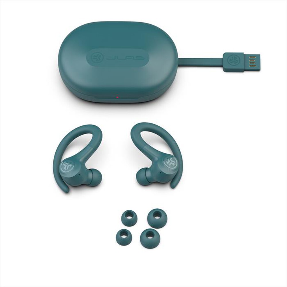 "JLAB - Auricolari bluetooth Go Air Sport-Verde acqua"