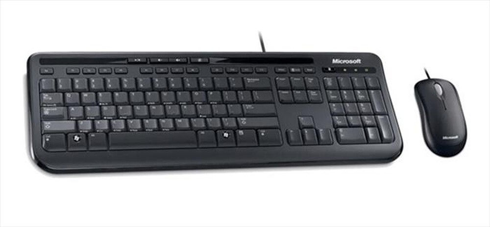 "MICROSOFT - WIRED DESKTOP 600-Nero"