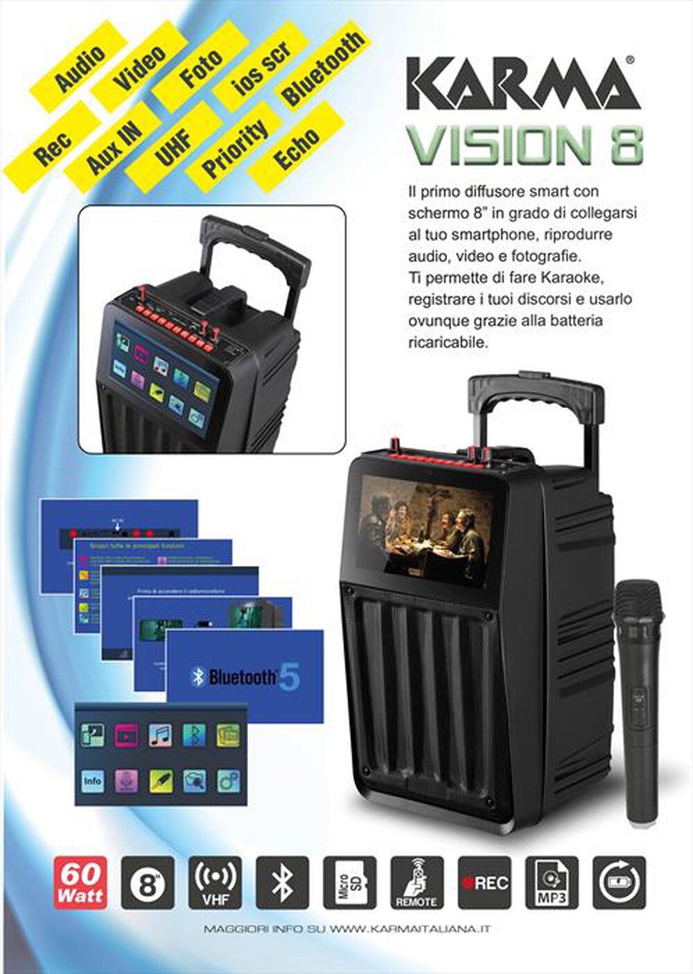 "KARMA - VISION 8-Nero"