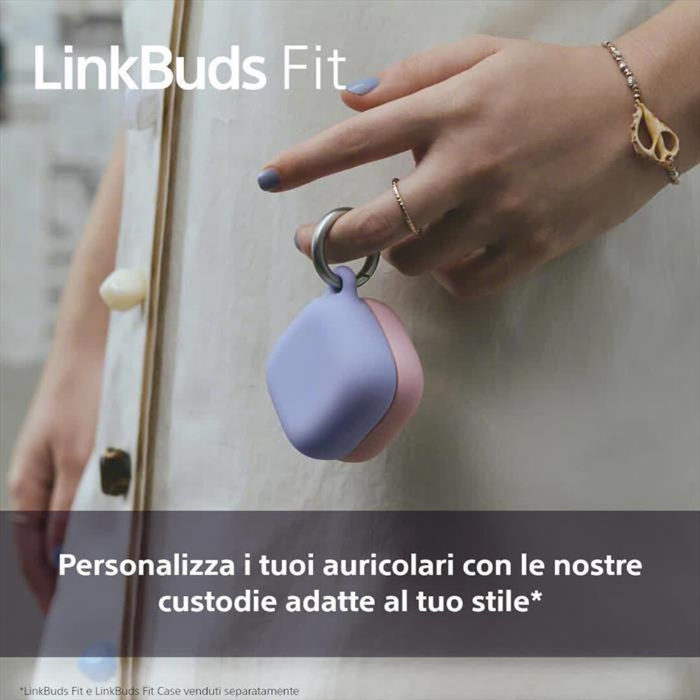 "SONY - Cover per custodia di ricarica Sony LinkBuds Fit-Verde"