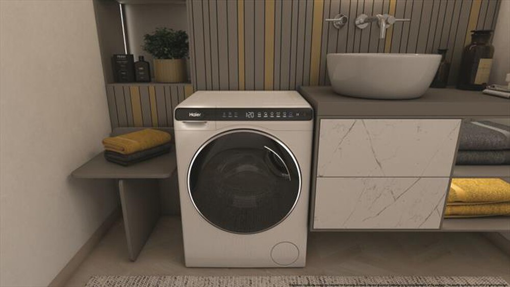 "HAIER - Lavatrice HW50-BP12307-S 5 Kg Classe A-Bianco"