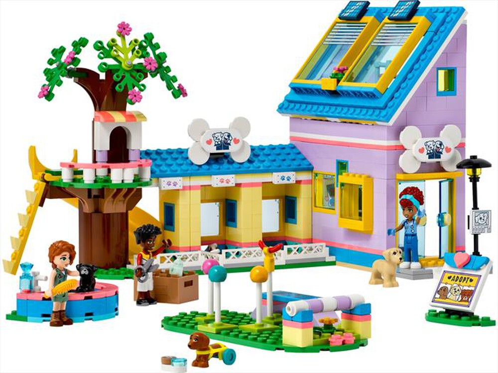 "LEGO - FRIENDS Centro di soccorso per cani - 41727-Multicolore"