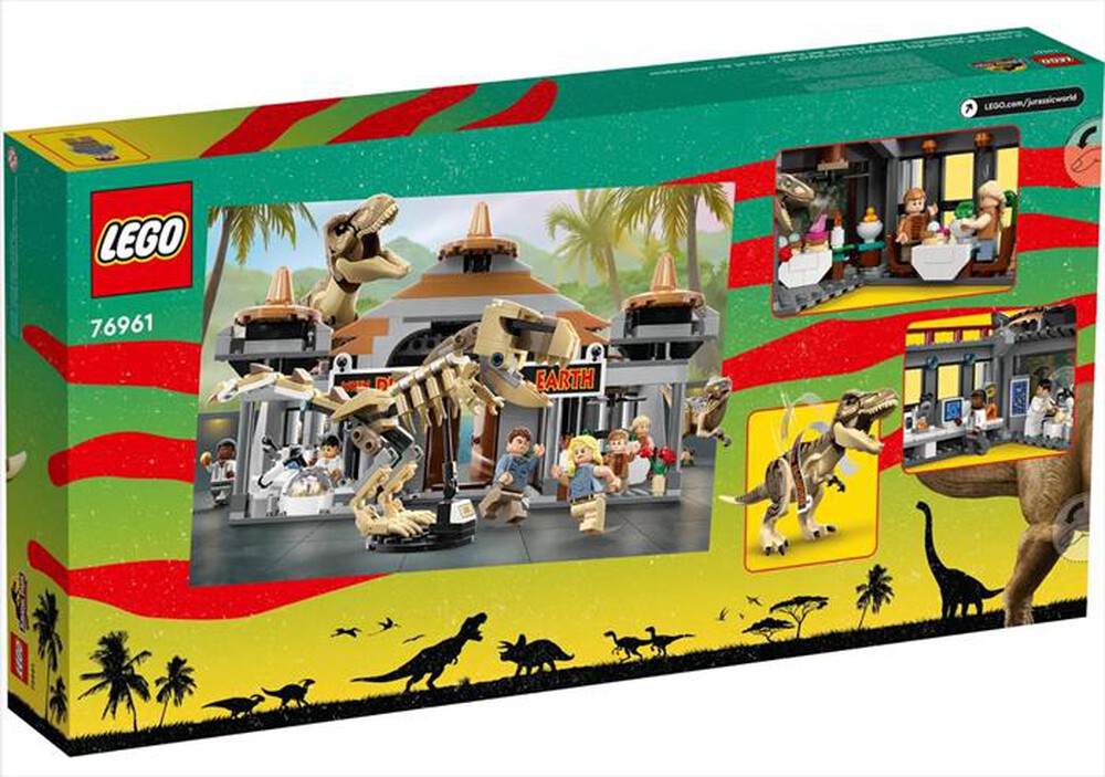 "LEGO - JURASSIC WORLD Centro visitatori - 76961-Multicolore"