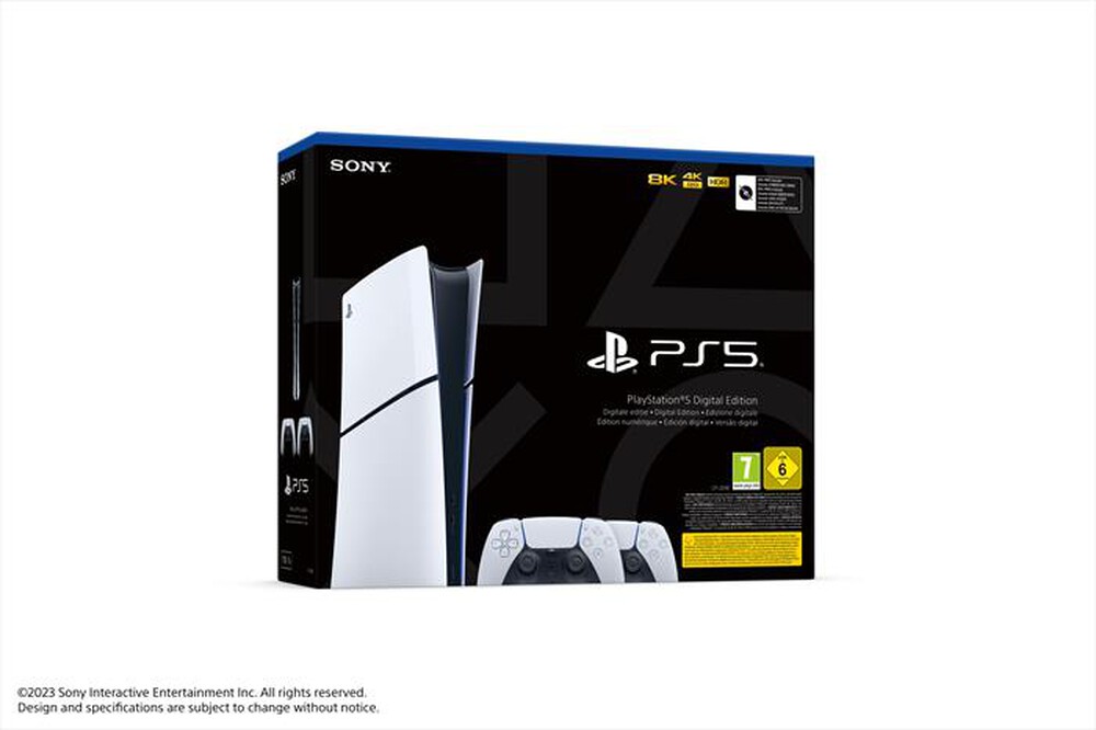 Immagine del prodotto SONY COMPUTER - PS5 DIGITAL D + DUALSENSE WHITE