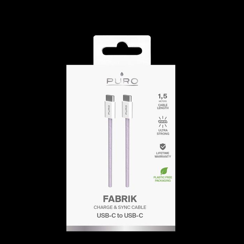 Immagine del prodotto PURO - Cavo di Ricarica Fabrik PUCCCFABK415MTPINK-Coraltastic