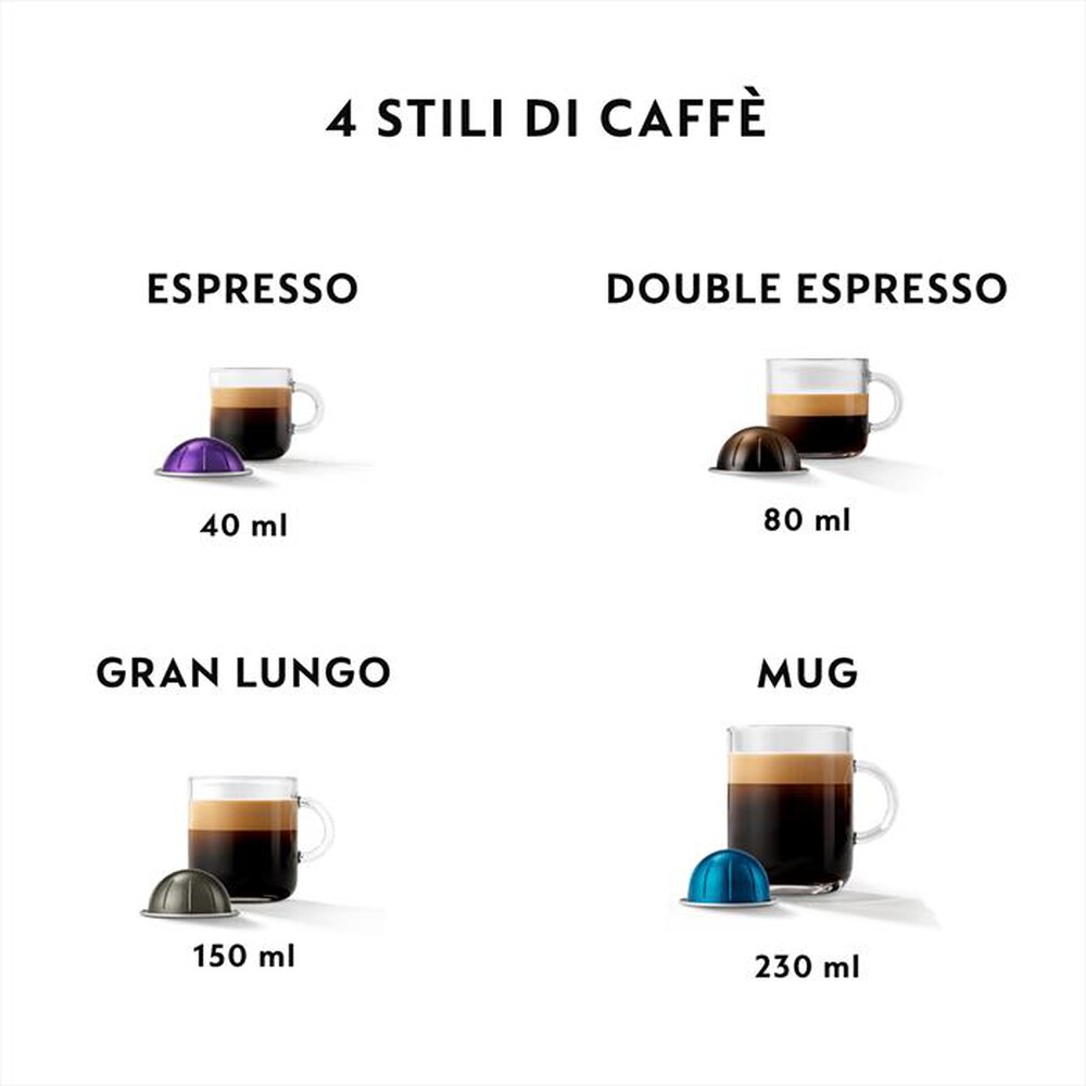 Immagine del prodotto DE LONGHI - Macchina da caff&egrave; VERTUO POP ENV90.B Nespresso-Nero
