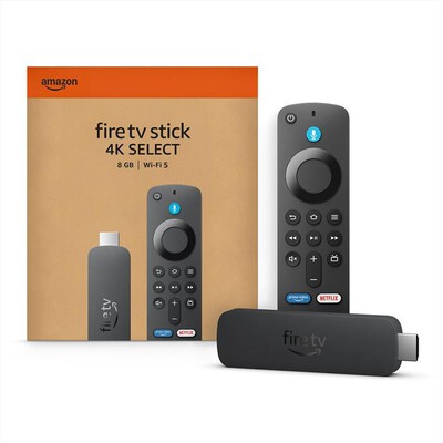 AMAZON - FIRE TV STICK 4K SELECT-Nero