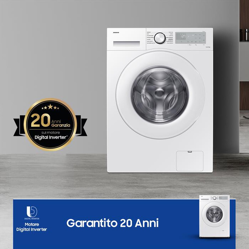 Immagine del prodotto SAMSUNG - Lavatrice WW80CGC04DTHET 8Kg Classe A-bianco