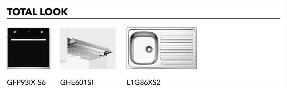 Immagine del prodotto GLEM GAS - Piano cottura elettrico GTH64TCIXN 4 fuochi 58 cm