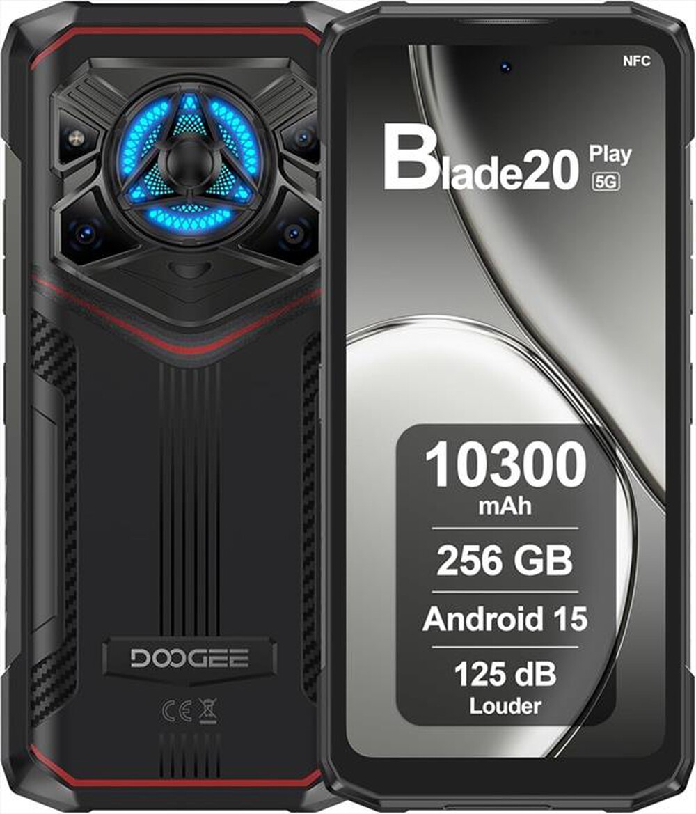 Immagine del prodotto DOOGEE - Smartphone BLADE 20 PLAY-Obsidian Silver