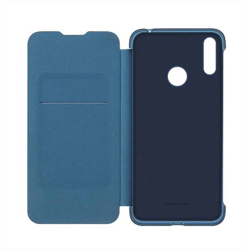 "HUAWEI - Y7 2019 PU FLIP COVER-BLU"