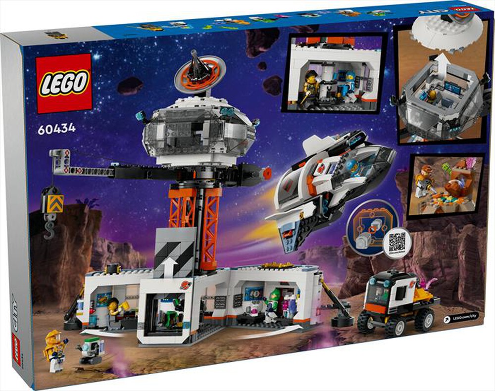 Immagine del prodotto LEGO - CITY BASE spaziale e piattaforma di lancio 60434