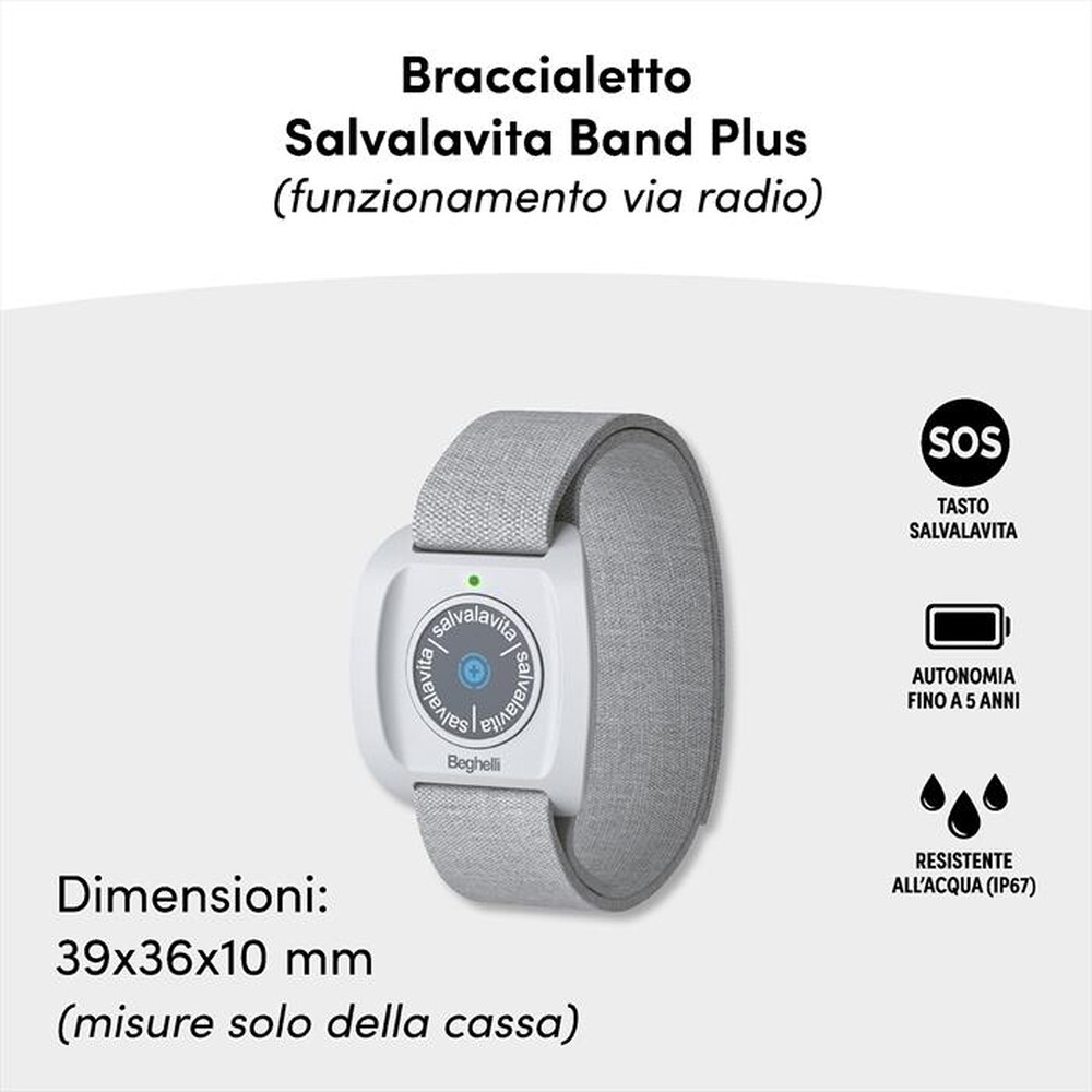Immagine del prodotto BEGHELLI - Cellulare 9204N-grigio