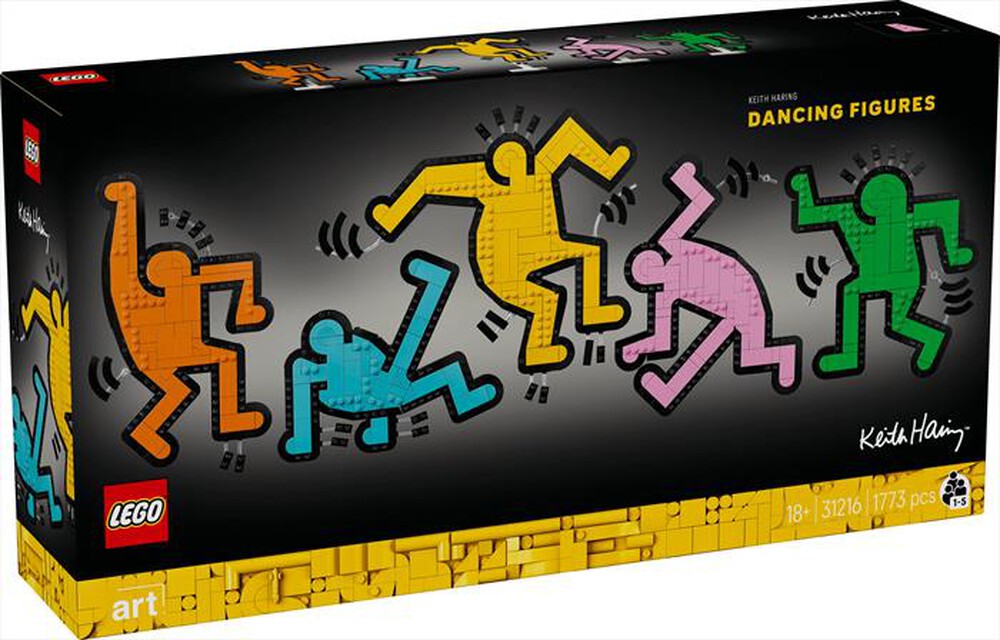Immagine del prodotto LEGO - ART Keith Haring – Figure danzanti 31216