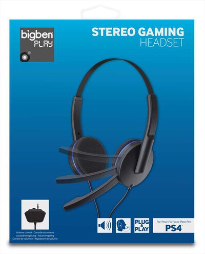 BIG BEN - PS4GAMINGHEADSET-Nero