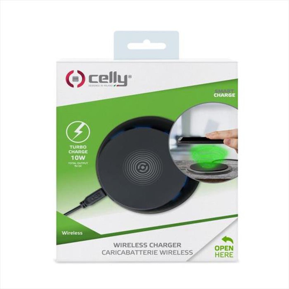 "CELLY - WLFASTPAD-Nero/Vetro"