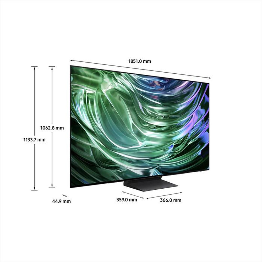 Immagine del prodotto SAMSUNG - Smart TV OLED UHD 4K 83" QE83S90DAEXZT-GRAPHITE BLACK