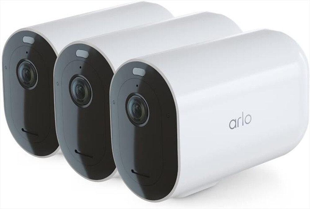 "ARLO - PRO 4 XL PACK DA 3 TELECAMERE-White"