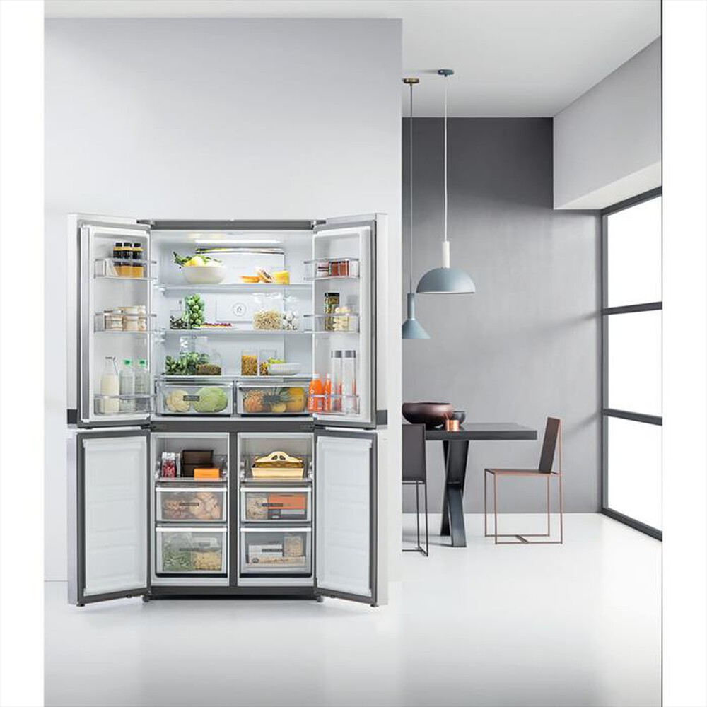 "WHIRLPOOL - Frigorifero 3 e più porte WQ9 B1L Classe F 677lt-Acciaio inossidabile"