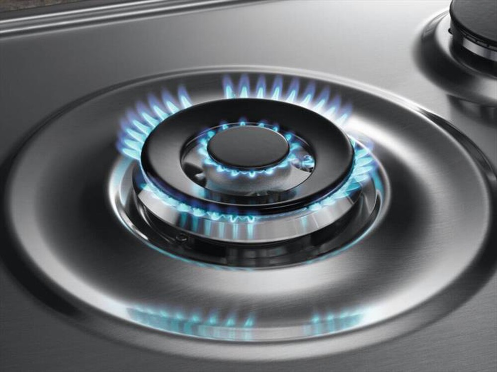 Immagine del prodotto ELECTROLUX - Piano cottura a gas RGG6243LOX 4 fuochi 59,4cm-INOX ANTIMPRONTA