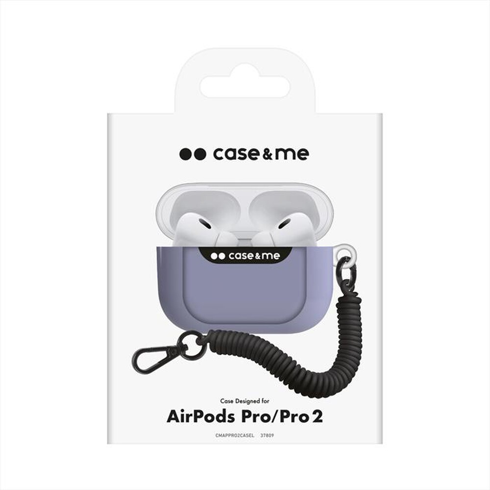 "CASEME - Cover CMAPPRO2CASEL per AirPods Pro/Pro2-Lavanda"