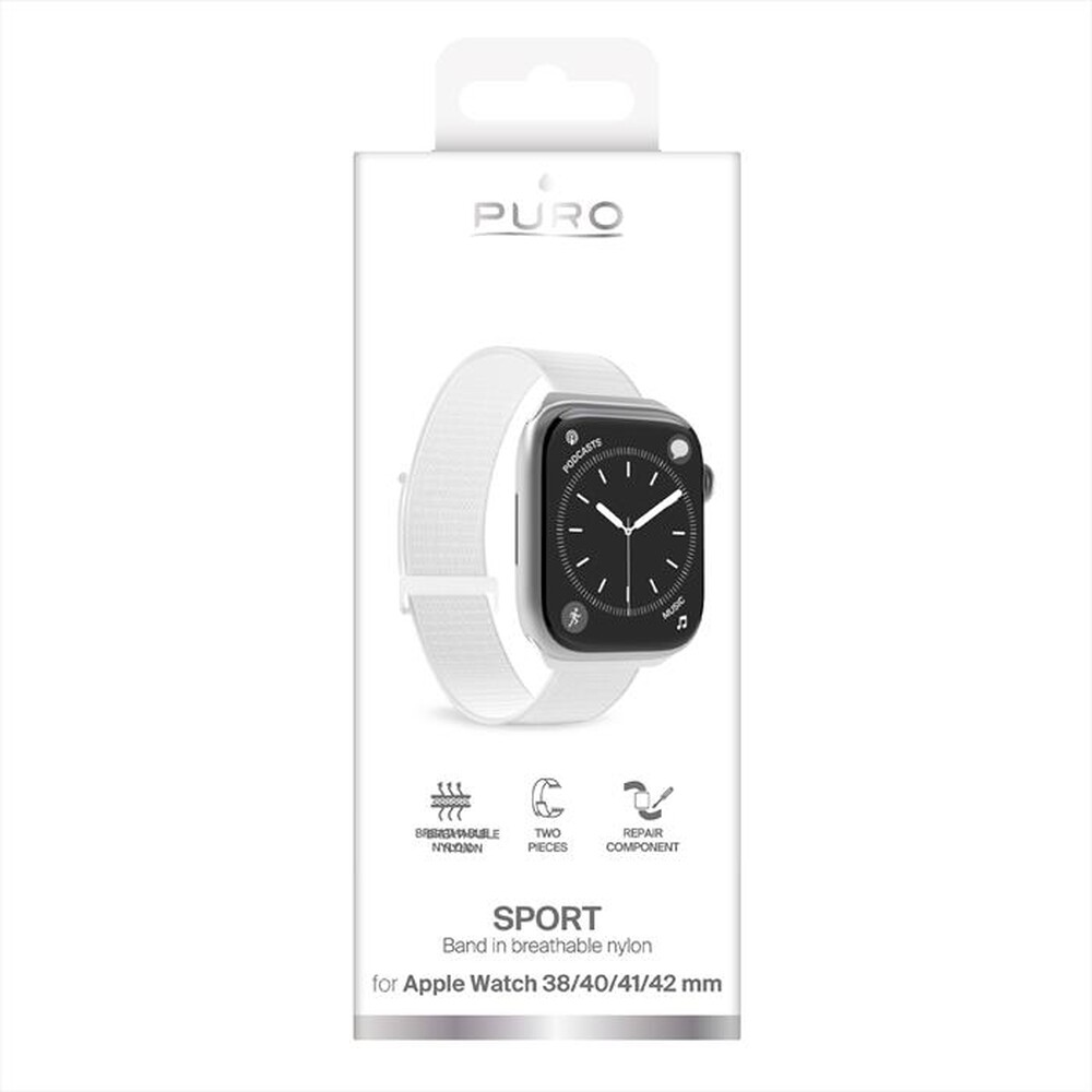 Immagine del prodotto PURO - Cinturino PUSPORTAW40WHI per Apple Watch-Bianco